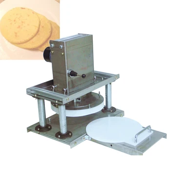 10kg קמח טורטייה פיצה בצק מכונת עיתונות/שולחן העבודה בצק רולר/פיצה קרום הקש על ביצוע מכונת