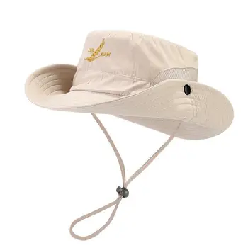 2023 אביב קיץ כותנה מכתב רקמה דלי כובע הדייגים כובע נסיעות חיצונית סאן קאפ עבור גברים ונשים 156