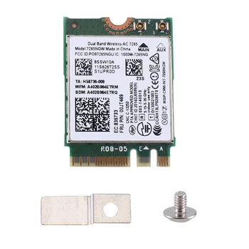 AC7265 7265NGW WiFi כרטיס FRU00JT469 802.11 AC NGFF BT4.0. עבור Lenovo Thinkpad E550 E455 E555 סדרה