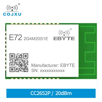 CC2652P אלחוטי רב-פרוטוקול 2.4 GHz המודול 100mW SMD היד מיקרו משדר מקלט עבור בית חכם E72-2G4M20S1E