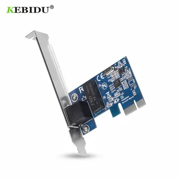 KEBIDU 1000Mbps Gigabit PCI-E כרטיס רשת Ethernet PCI Express 10/100/1000M RJ-45 LAN מתאם ממיר בקר רשת