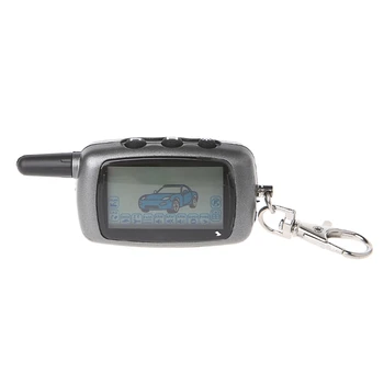 LCD שלט רחוק מחזיק מפתחות 2-Way אזעקה לרכב על StarLine A6 מחזיק מפתחות אזעקה זרוק משלוח