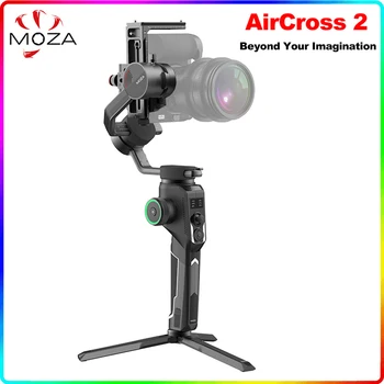 Moza AirCross 2 3-ציר כף מאזנים מייצב DSLR מצלמה ראי עבור Sony A7IV A6600 Canon מצלמה עם עדשה כבדה יותר