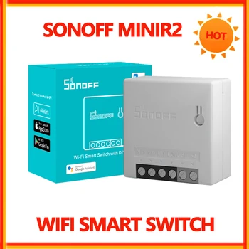Sonoff Mini R2 Wifi חכם להחליף MINIR2 2 דרך מודולים eWeLink אפליקציה DIY מתג שלט רחוק אלחוטי לעבוד עם אלקסה הבית של Google
