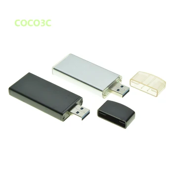 USB 3.0 ל-M. 2 SATA SSD המתחם USB3.0 NGFF מקש B B+M מתאם מפתח M2 נייד נייד תיבת