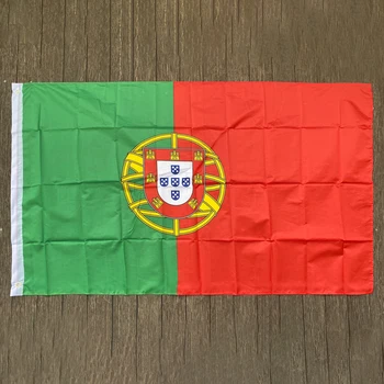 xvggdg חדש פורטוגל דגל x 3ft 5ft תליית דגל פורטוגל פוליאסטר רגיל דגל