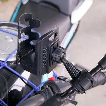אופנוע אוניברסלי לשתות HolderBike מים כוס מחזיק בקבוק מהיר שחרור הכידון/Mirro מושב סוג שינוי אביזרים