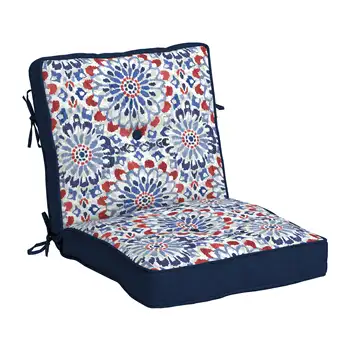 ארדן בחירות PolyFill חיצונית כסא כרית 20 x 21, קלארק כחול