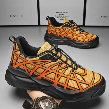 באיכות גבוהה של גברים לנשימה נעלי ספורט נעלי ריצה לגברים נעליים 2023 אופנה חדשה כושר מזדמן רשת אור נעלי הליכה