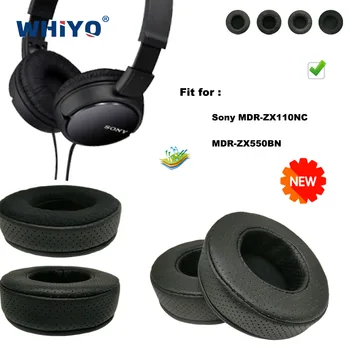 השדרוג החדש החלפת כריות אוזניים עבור Sony MDR-ZX110NC MDR-ZX550BN אוזניות חלקי עור כרית לכסות את האוזניים אוזניות כיסוי שרוול