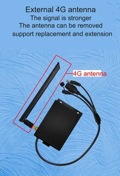 חיצונית 4G-LTE, Wifi נתב חדש שחור מפלסטיק עם חריץ לכרטיס Sim עמיד למים אלחוטית CPE יציאת RJ45 לספק חשמל עבור מצלמת IP