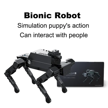 חכם ביונית כלב רובוט תכנות Python אי זיהוי חזותי 4G Pi פטל לוח האם DIY חכם צעצועים עבור ילדים מבוגרים