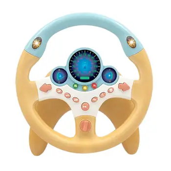 ילדים חשמלי סימולציה ההגה מושב מכונית צעצוע אינטראקטיבי צעצוע התינוק