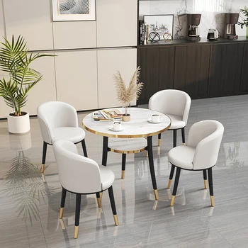 מסגרות פינת קפה שולחנות עגולים ניידים מרכז נוח שולחנות קפה פשוטים לעיצוב מינימליסטי Couchtisch רהיטים להגדיר