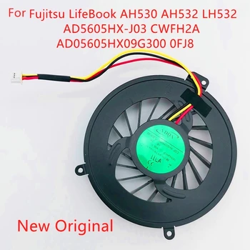 מקורי חדש מחשב נייד מעבד מאוורר קירור על Fujitsu LifeBook AH530 AH532 LH532 אוהד AD5605HX-J03 CWFH2A AD05605HX09G300 0FJ8