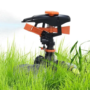 מתכוונן ריסוס חרירי על הדשא בגינה מערכת השקיה חקלאות השקיה עם 360 מעלות אוטומטית סיבוב הממטרות.