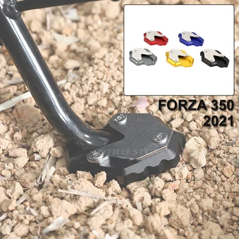 על Forza350 אופנוע אביזרים הרגלית ברגל Enlarger רגל עמדה בצד הארכת רישוי הונדה פורזה 350 2021