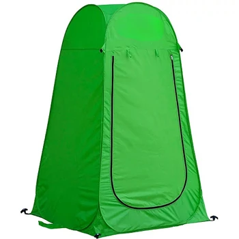 פרטיות אוהל לקמפינג חדר הלבשה, מקלחת ניידת תחנה (ירוק) אוהלי קמפינג תחת כיפת השמיים פרופן מחנה בישול להגדיר בוטאן st