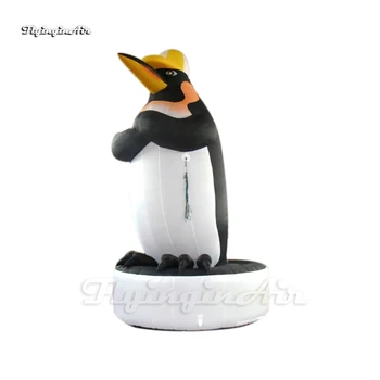 פרסום חוצות מתנפחים פינגווין בלון להתפוצץ קריקטורה בעלי חיים קמע מודל עבור האירוע
